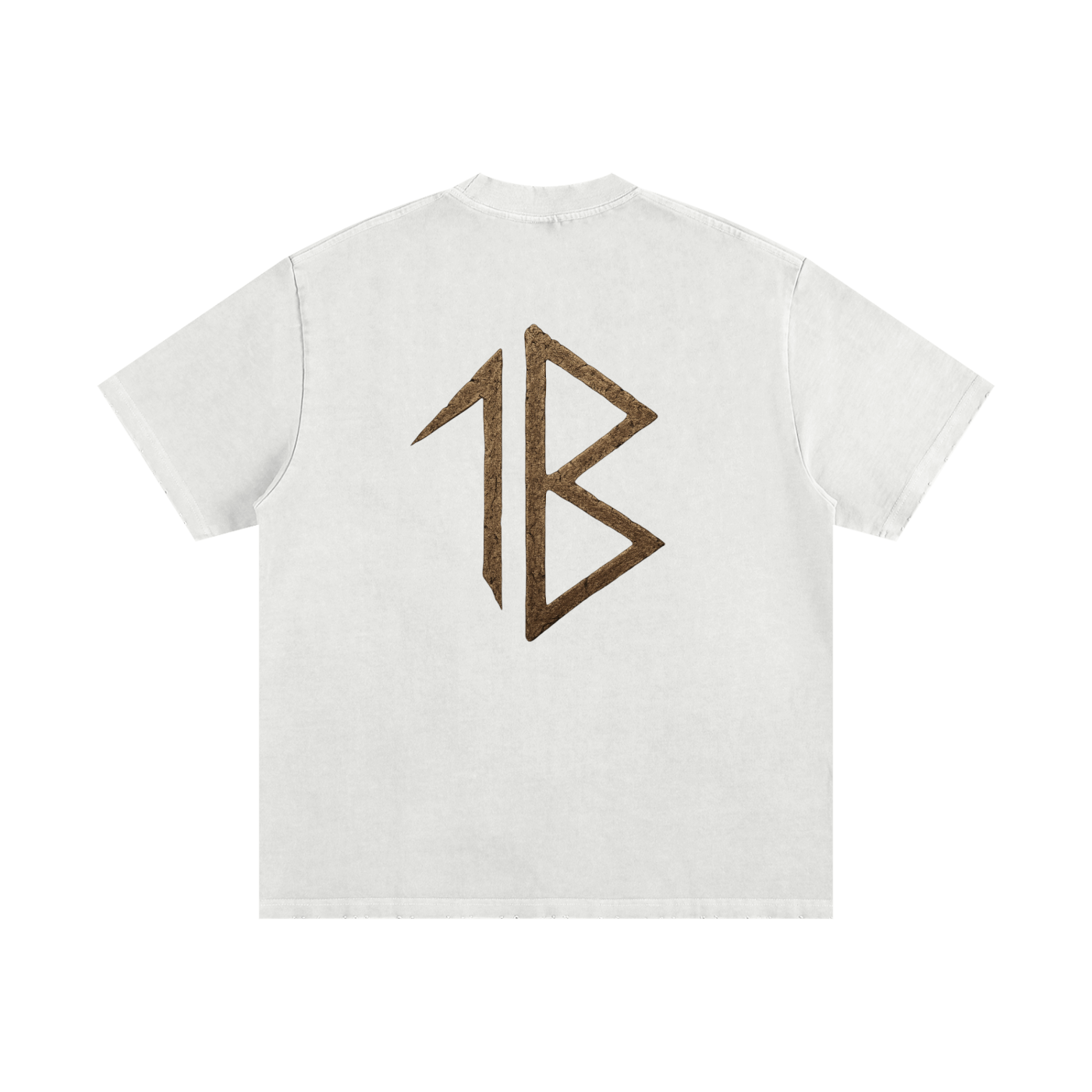 Heavyweight Vintage Washed Frayed T-Shirt