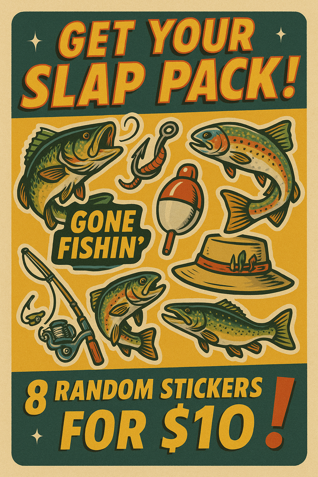 -RANDOM STICKER PACK!!!!