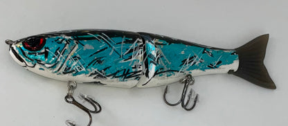 Alternative Glide bait 7.1"- “SAMO SHAD TEAL’’