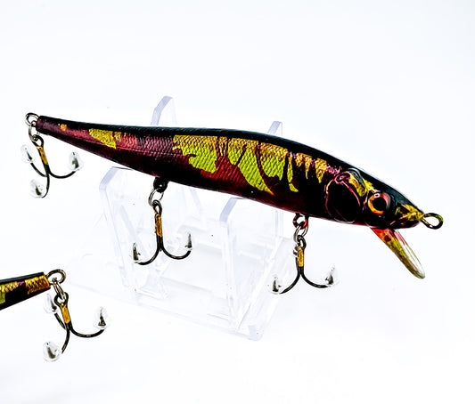 Vision 110 Clone 5in Jerk Bait-‘’blood bath”