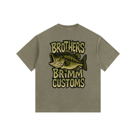 Vintage Washed Oversized Cotton T-Shirt