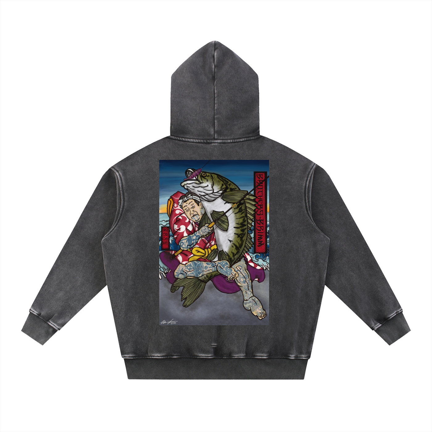 BANK RONIN Oversize Hoodie