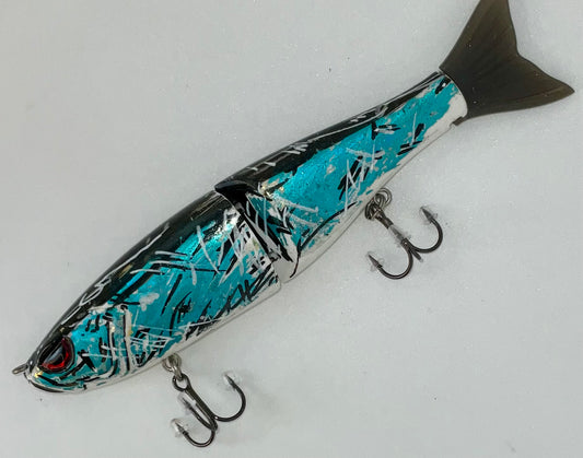 Alternative Glide bait 7.1"- “SAMO SHAD TEAL’’