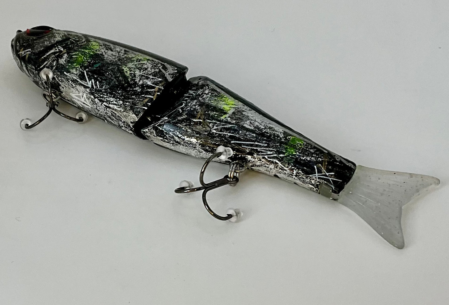 Alternative Glide bait 7.1"- “SAMO SHAD BLK/CHAR’’