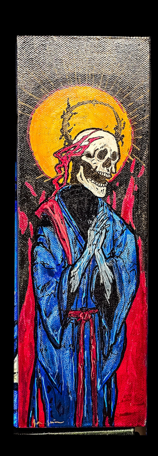 Dark Saint- canvas panel