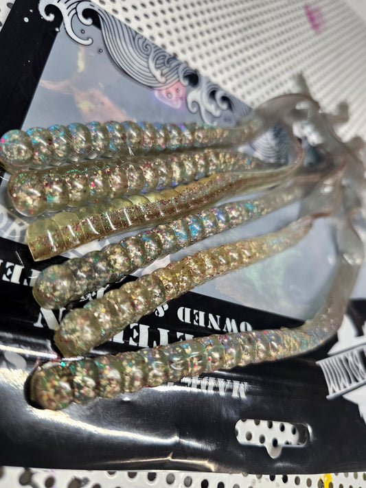 Open Pour Ribbon Worm 7.5"- "Bait Fish"