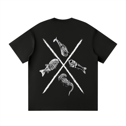 Unisex Loose Fit Crewneck T-Shirt