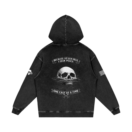 One Cast at a Time hoodie