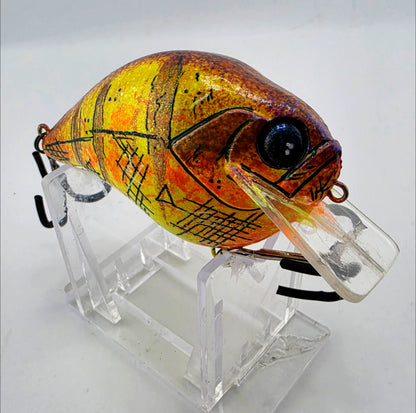3.74" CB MED DVR- " neon sketch"