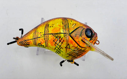 3.74" CB MED DVR- " neon sketch"