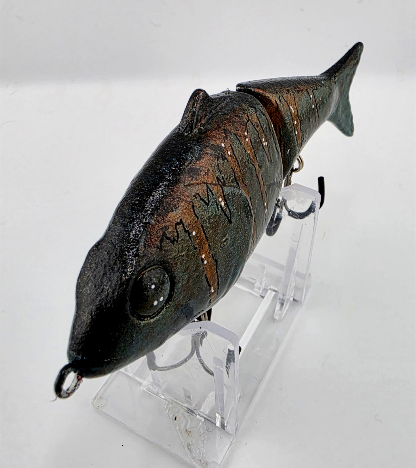 6 in fat glide- " murky shad"