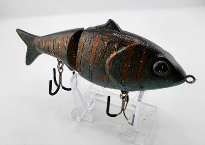 6 in fat glide- " murky shad"